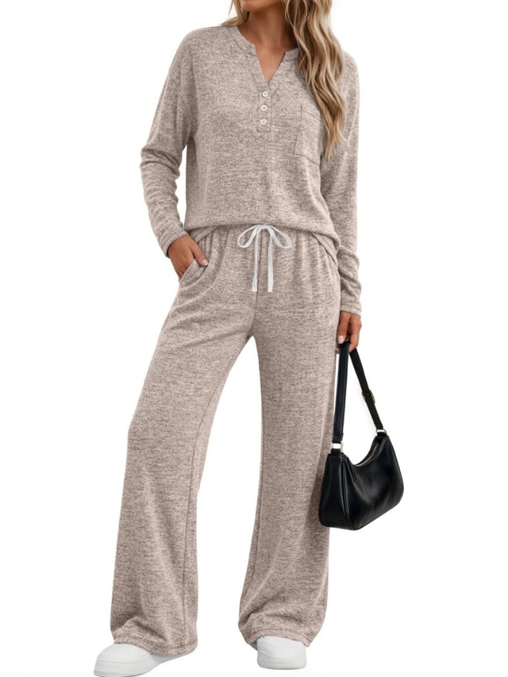 Womens 2 Piece Lounge Sets Fall Outfits Airport Travel Sweatsuits